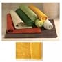 Double Sided Rug - 2'x3' (Ochre) (24"W x 36"D)