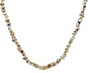 Champagne Pearl & Citrine Chip Necklace, 36"
