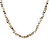Champagne Pearl & Citrine Chip Necklace, 36