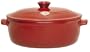 Emile Henry Flame Top 6-1/3-Quart Oval Oven, Red