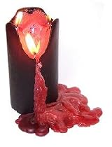 Weeping Rose Pillar Candles - Large