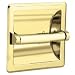 Moen 2576PB Contemporary Recessed Paper Holder, Po