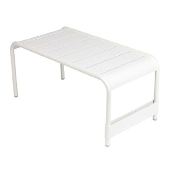 Luxembourg - Table Basse 86x43cm cotton blanc