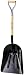 Ames True Temper 1312000 Steel Hollow-Back Shovels & Scoops, Blade Length: 17 in, Bla...