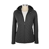 Denim & Co. Quilted Jacket with Hood and 3/4 Sleeve T-shirt