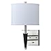 Cal Lighting LA-80002WL-1BS Brushed Steel Metal Wall Lamp
