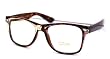 New Vintage "Buddy" Wayfarer Leopard Frame Glasses