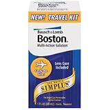 Bausch and Lomb Boston Simplus Multi Action Contact Lens Solution, Travel Kit, 1 Oz by BAUSCH & LOMB PERSONAL PRODUCT.