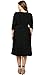 Plus Size Vintage Wrap Empire Waist Dress For Women