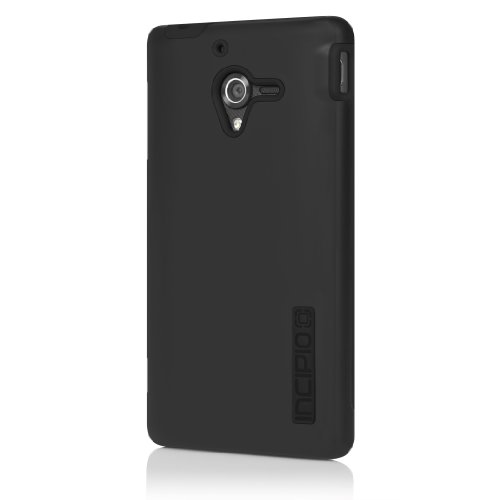 Incipio SE-187 DualPro Case for Sony Xperia ZL - 1 Pack - Retail Packaging - Black/Black