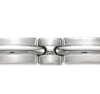 Grand Sleek Regular 9mm Men's Stylish Titanium Bracelet