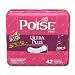 Poise Ultra Plus Absorbency Pads - 42 pads / Bag, 4 Bags / Case