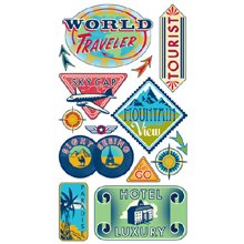 EK Success Sticko World Traveler Stickers