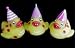 Set of 3 ~ Happy Birthday Light-Up Rubber Ducks