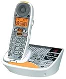 General Electric DECT6.0 Expandable Amplified Cordless Phone with Answering Machine, 29115AE1