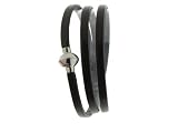 Produkt-Bild: ZEEme 247060001-1 Unisex Wickelarmband schwarz 60cm