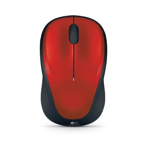 Souris LOGITECHM235910002496ROUGE
