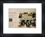 MAGIC NUMBERS Debut Album - Custom Framed Original Ad
