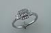 Ladies 14KW Diamond Engagement Ring