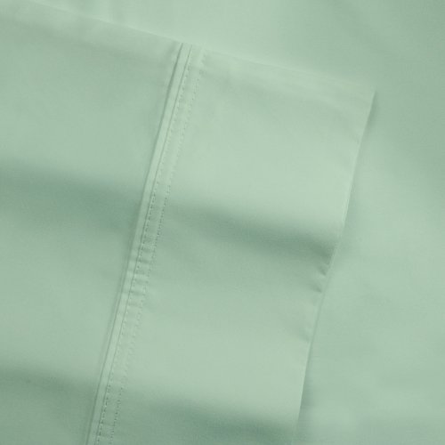 Pointehaven 500-Thread Count 100-Percent Egyptian Cotton Standard Pair Pillowcases, Sage