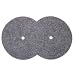 Koblenz Felt Buffing Pads With Plastic Retainers - 2 Pads 2 Retainers