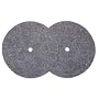 Koblenz Felt Buffing Pads With Plastic Retainers - 2 Pads 2 Retainers