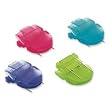 Advantus Assorted Cool Colors Standard Size Panel Wall Clips for Fabric Panels 20 Pack (75307)