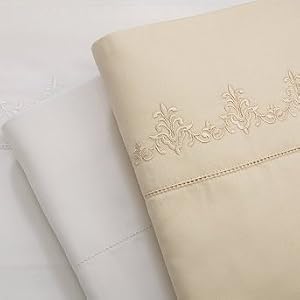 Fleur-de-Lis Sheets - Ivory, King, Fleur-de-Lis - Frontgate