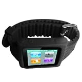 Cbus Wireless Black Silicone Sports Watch Band Wrist Strap for iPod Nano 6th / Nano 6G / Nano 6th Gen - Wireless Phone Accessory