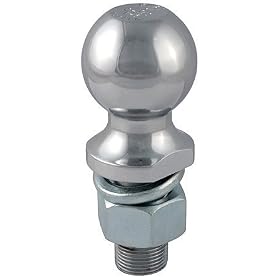 Curt Manufacturing A-4 Hitch Ball, 2 In X 1 In X 2 1/8 In