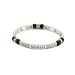 Inspirational Miracles Magnetic Hematite Healing Stretch Bracelet