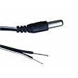 VideoSecu 16 Pieces Male Power Pigtail Cable DC Wire Cord Plug for CCTV Security Camera Power Supply Box PC0116 WF6