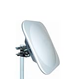 Micro Flat 440 Flachantenne integriertes Single LNB & Stativ Alu