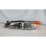 1997-2003 PONTIAC GRAND PRIX LEFT HAND AUTOMOTIVE REPLACEMENT HEAD LIGHT TYC... by TYC