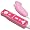 Light Pink/Dark Pink