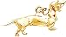 dachshund43 - 14K Yellow Gold 3D Dachshund Dog Charm