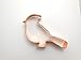 Tufted Titmouse Bird, Handcrafted USA Tufted Titmouse Copper Cookie Cutter, 4 inches