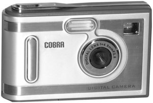 Cobra Digital Dc1200 1.3 Megapixel 2-In-1 Digital Camera