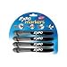 EXPO Chisel Tip Markers with Eraser and Grip, Four Marker Set, Black Ink (SAN80793) Category: Dry Erase Markers