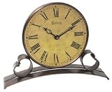 Infinity Instruments Metal Trimmed Table Clock