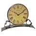 Infinity Instruments Metal Trimmed Table Clock