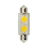 Bulbrite LED/FEST/24 24V LED Miniature Festoon Light Bulb, Warm White