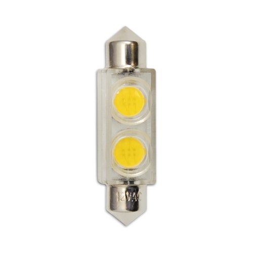 Bulbrite LED/FEST/24 24V LED Miniature Festoon Light Bulb, Warm White
