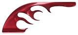 Custom Products Flame Drop Forward - 2 Inch - Red