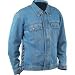Diamond PlateTM Heavy-Weight Denim Motorcycle Jacket - XXX Large