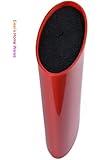 Ewei's HomeWares Universal Knife Block, Advanced Knife Storage Rack, Knife Case, Fasion Red