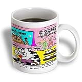 Londons Times Funny Cow Cartoons - Bull In China Shop - Mugs