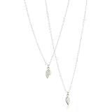 Dogeared Bridal Wing Charm Necklace, 16