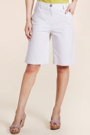 Per Una Cotton Rich Striped Shorts [T62-4626I-S]