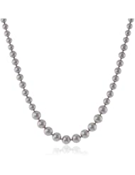 Majorica 8-12 mm Nuage Round Graduated Necklace, 21"
